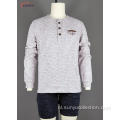 Heren Half Cottack Cotton French Terry Sweatshirt